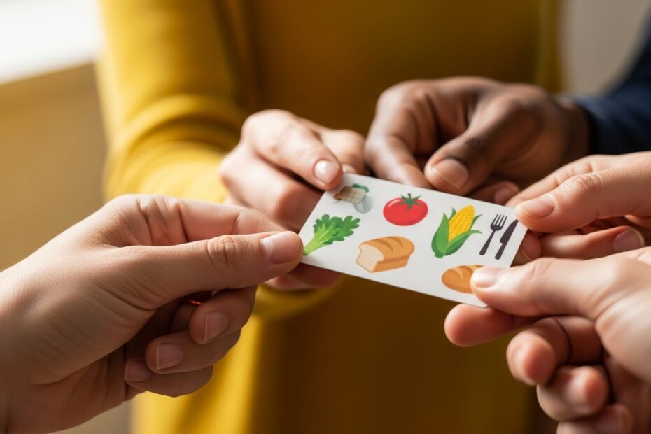 cartão alimentação