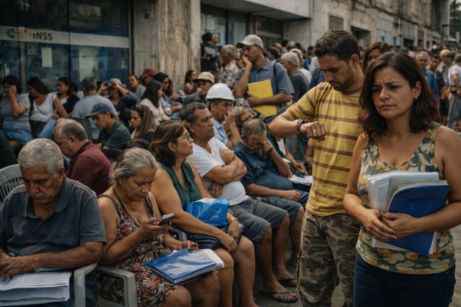 Fila do INSS