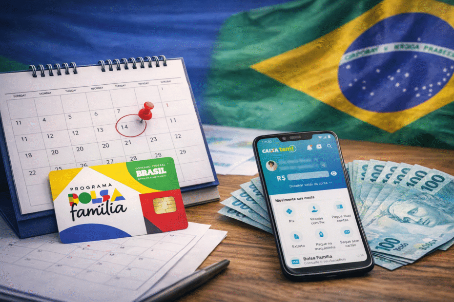 Calendário Bolsa Família 2026