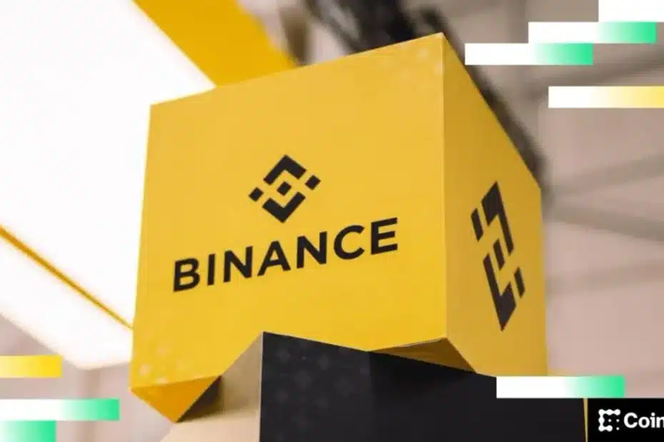 Executivo da Binance supervisiona a conversão bilionária de stablecoins para Bitcoin em tela de computador.