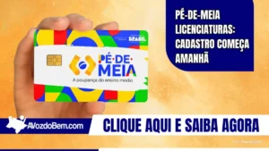 Estudantes universitários participando do programa Pé-de-Meia Licenciaturas