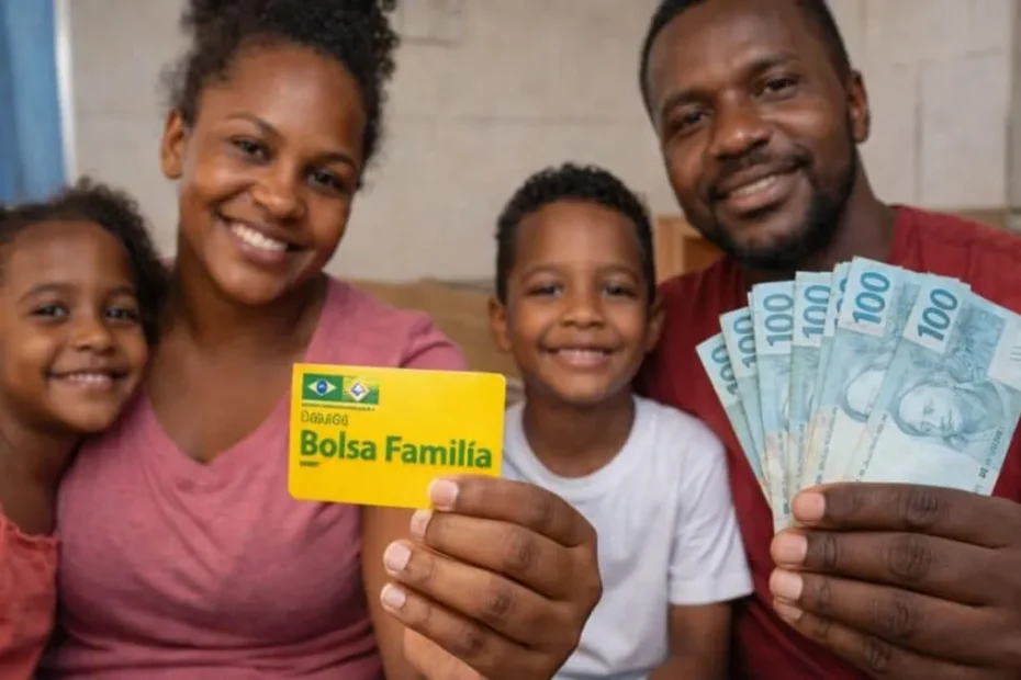 Família brasileira consulta data de pagamento do Bolsa Família