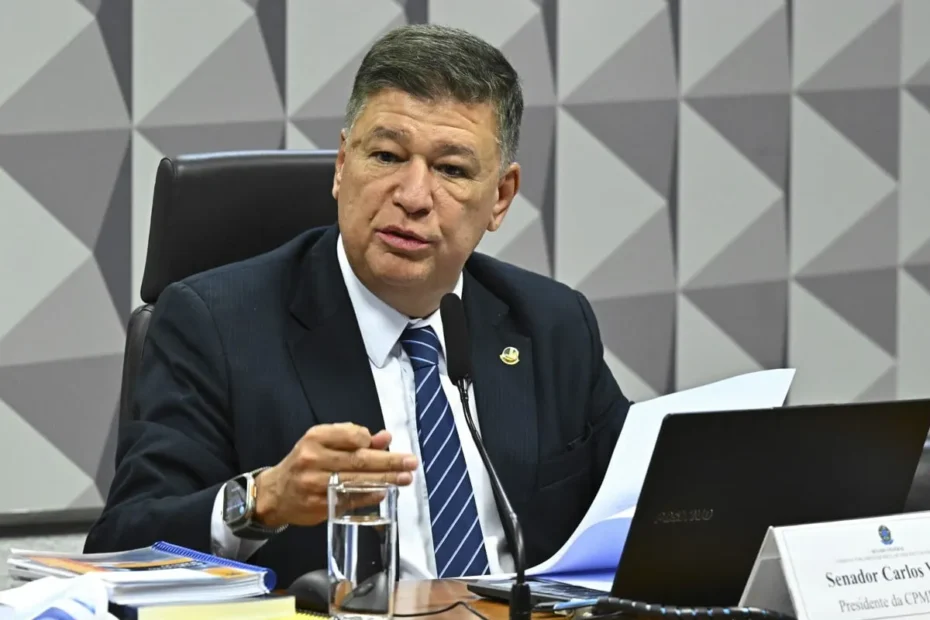 Congresso Nacional em Brasília com manifestantes cobrando respostas sobre investigações do INSS.