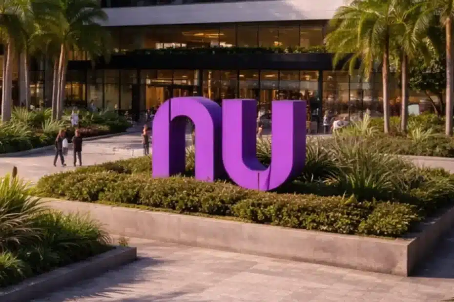 Cliente do Nubank analisa mudança no cashback Ultravioleta em seu celular