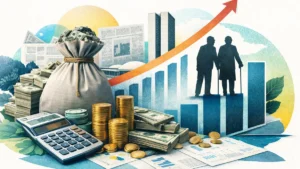 Grupo de brasileiros refletindo sobre o futuro da Previdência Social