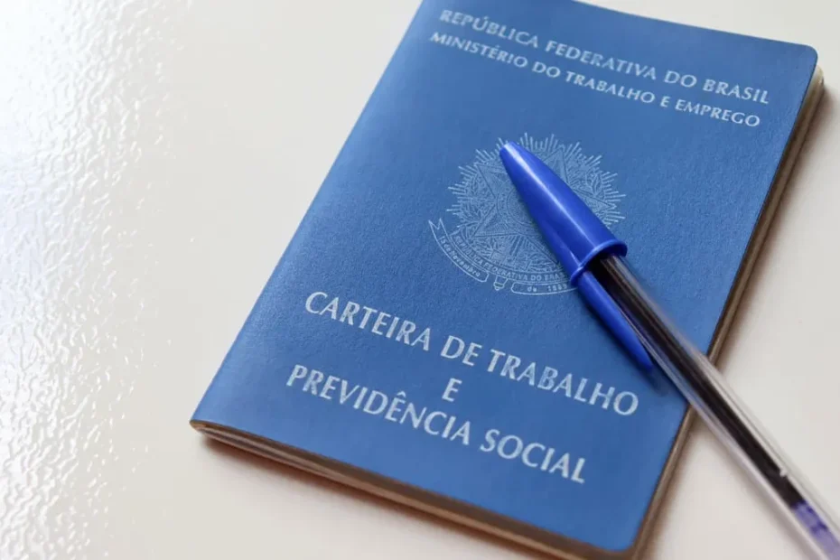 Trabalhador pensativo em frente a um computador, com documentos ao lado, representando a situação de pejotização.