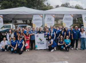 Moradores participam de evento em comemoração aos 25 anos do Cadastro Único em São Bernardo.
