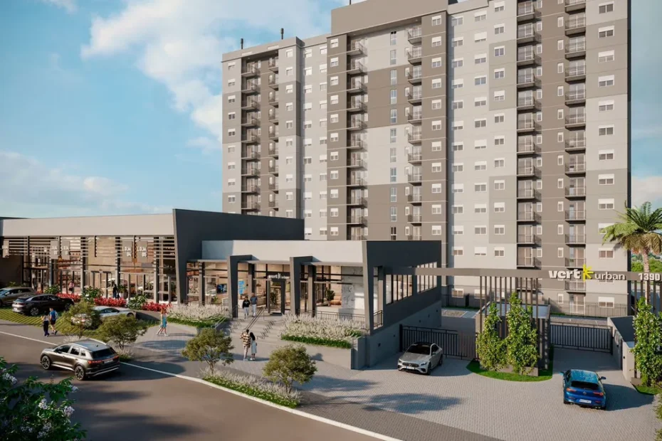 Novo empreendimento imobiliário Vert Urban sendo financiado pela Caixa Econômica Federal.