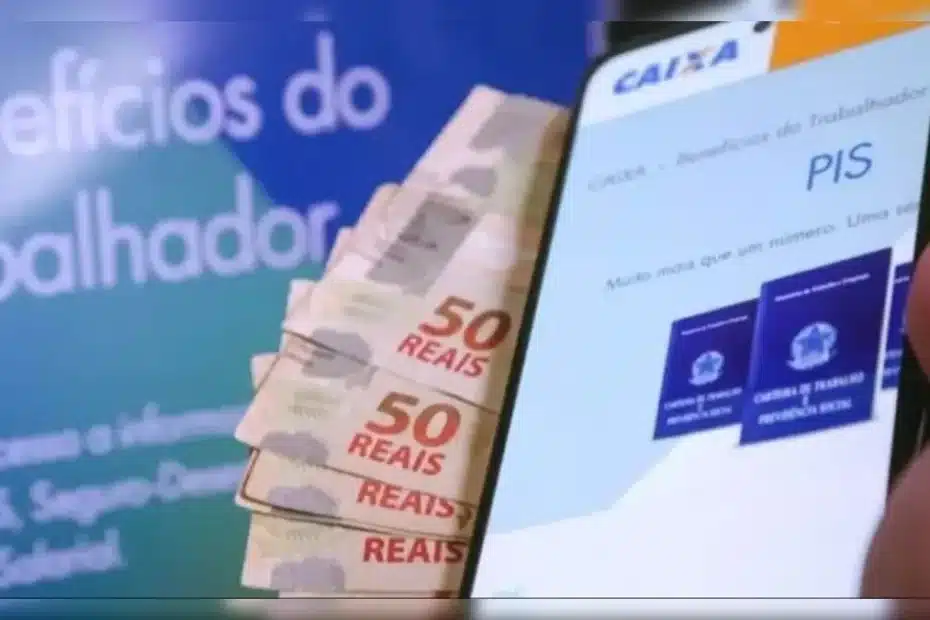 Trabalhador recebe abono salarial PIS/Pasep em agência bancária