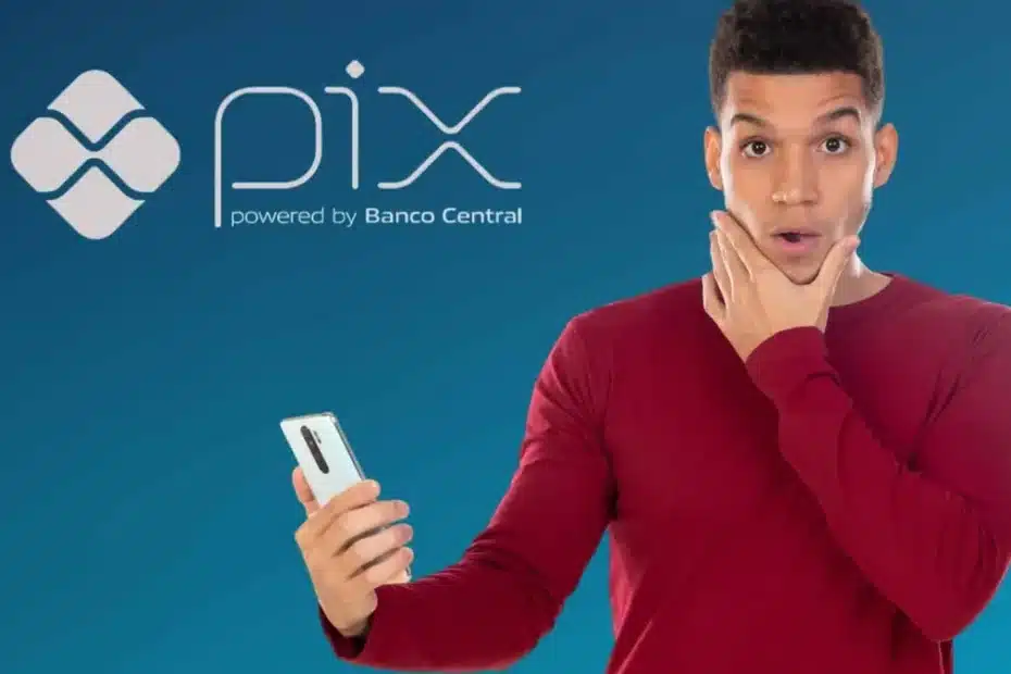 Smartphone em primeiro plano com interface de pagamento digital