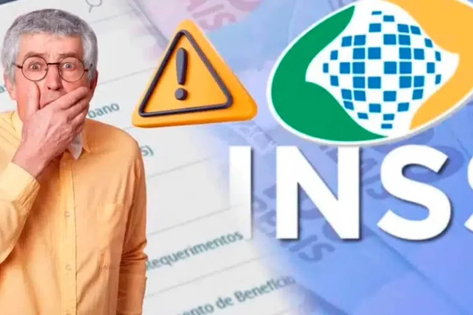 Pessoa consultando informações do INSS em um aplicativo no celular