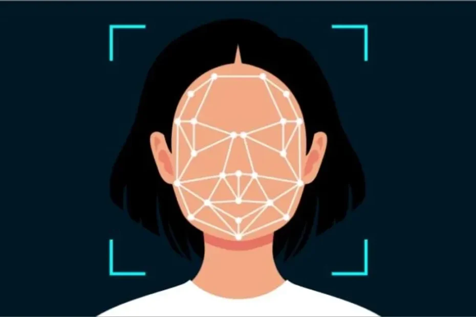 Pessoa idosa com dificuldade em usar o reconhecimento facial em um smartphone para acessar o INSS.