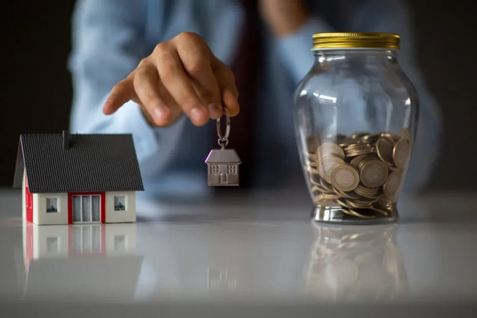 Investidor analisando relatórios financeiros em um ambiente corporativo moderno.