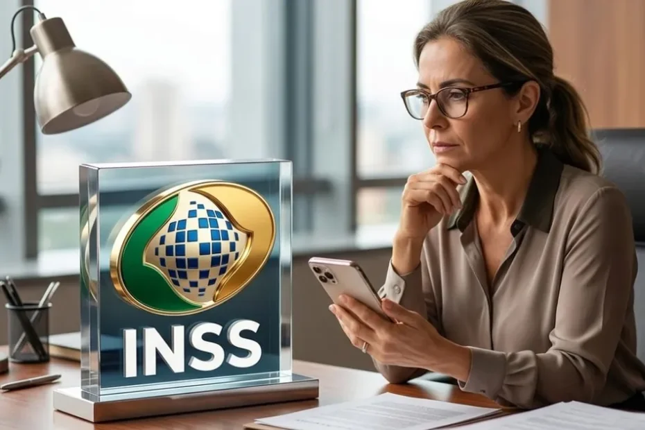 Idoso lendo documentos sobre benefícios do INSS