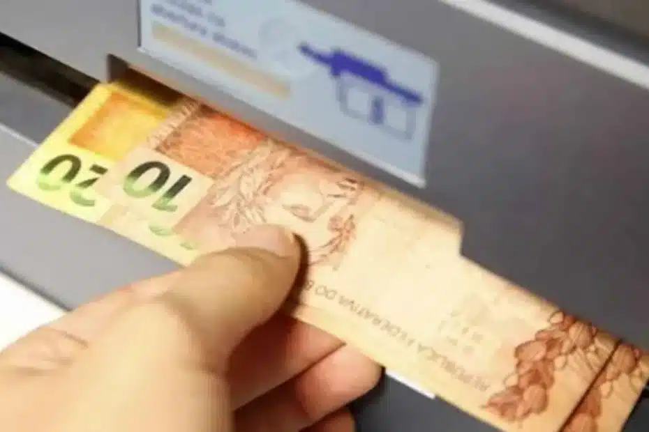 Pessoa utilizando aplicativo de benefícios em celular